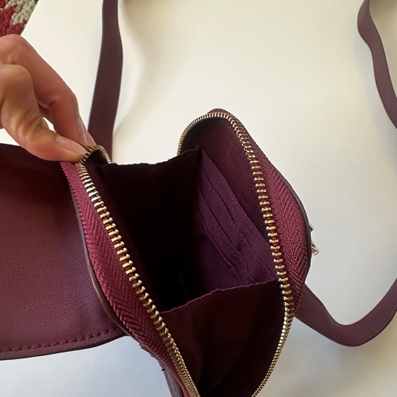 Love & Lore Burgundy Crossbody Bag - Picture 3 of 3
